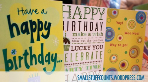 Tips for sending thoughtful snail mail via The Small Stuff Counts Blog